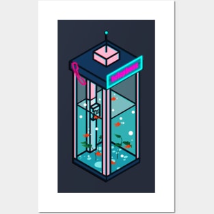 Vaporwave Phonebooth Posters and Art